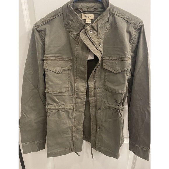 Style And Co Jacket Olive Size Small - Picture 1 of 3